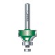 Trend C078X8MMTC CraftPro Guided Ovolo Roundover Router Cutter 9.5mm Radius x 8mm Shank