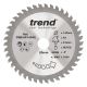 Trend Aluminium / Plastic Circular Saw Blade - 140mm dia x 2.0 kerf x 20 bore 42T