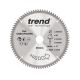 Trend Aluminium / Plastic Circular Saw Blade - 235mm dia x 2.8 kerf x 30 bore 80T