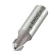 Trend 11/2X1/2TC Pro Chamfer V Groove Router Cutter 45 Deg x 11mm Dia x 1/2 Shank