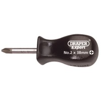 Draper Expert Cross Slot Mechanics Screwdriver, No.2 x 38mm - 19541