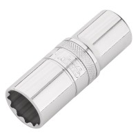 Draper Expert HI-TORQ 12-Point Metric Deep Socket 1/2\" Square Drive - 21mm