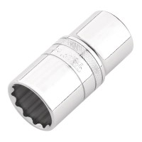 Draper Expert HI-TORQ 12-Point Metric Deep Socket 1/2\" Square Drive - 28mm