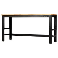 BUNKER Workbench with Hardwood Worktop, 1830mm - 28091
