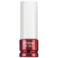 Draper Expert HI-TORQ Wheel Nut Socket for Alloy Wheels 1/2\" Square Drive - 21mm