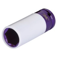 Draper Expert HI-TORQ Wheel Nut Socket for Alloy Wheels 1/2\" Square Drive - 22mm