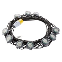 Defender Heavy Duty LED Encapsulated Festoon String Lights - 110V 50W 22m - E89354