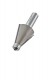 Trend 46/104x1/2TC Pro Guided Bevel Router Cutter 75 Degree x 35mm Cut x 1/2 Shank