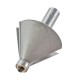Trend 46/106x1/2TC Pro Guided Bevel Router Cutter 60 Degree x 35mm Cut x 1/2 Shank