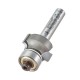 Trend 46/118x1/4TC Pro Guided Roundover Ovolo Router Cutter 3mm Radius x 1/4 Shank