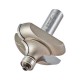Trend 46/290x1/2TC Pro Guided Classic Style Router Cutter 9.5mm Radius x 1/2 Shank