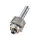 Trend 46/44x8MMTC Pro Guided Rebate Router Cutter 24mm dia x 12.7mm cut x 8mm shank