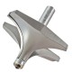 Trend 46/99x1/2TC Pro Guided Roundover Ovolo Router Cutter 38.1mm Radius x 1/2 Shank