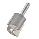 TREND 4/70x1/4TC Professional Router Cutter Two Flute 25.0mm dia x 25.0mm Cut      
