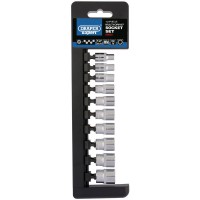 Draper Expert Multi-Drive Metric Socket Set 1/4\" Square Drive - 10 Piece
