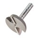 Trend 6/5X1/4TC Pro Sash Bar Ovolo Router Cutter 10mm radius x 1/4 shank