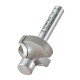 Trend 7E/2X1/4TC Pro Pin Guided Ovolo Roundover Router Cutter 6.3mm Radius x 1/4 Shank