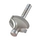 Trend 7E/4X1/4TC Pro Pin Guided Ovolo Roundover Router Cutter 9.5mm Radius x 1/4 Shank