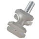 Trend 9/5X1/2TC Pro Staff Bead Nosing Router Cutter 12.7mm radius x 1/2 shank
