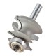 Trend 9/73X1/4TC Pro Guided Corner Bead Router Cutter 7mm Radius x 1/4 Shank