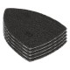 Trend Mesh Sheet Detail Sanding Pad, 100 x 150mm Delta, 80G (5 Pack) - AB/DET/80M