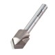 Trend ALU/01X1/4TC Pro Alucobond V Groove Router Cutter 45 deg x 13mm dia x 1/4 shank
