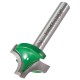 Trend C072X1/4TC CraftPro Sash Bar Ovolo Router Cutter 7.9mm Radius x 1/4 Shank