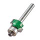 Trend C074BX1/4TC CraftPro Guided Ovolo Roundover Router Cutter 3mm Radius x 1/4 Shank