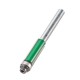 Trend C115AX1/4TC CraftPro Guided Trimmer Router Cutter 9.5mm Dia x 25.4mm Cut x 1/4 Shank