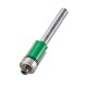 Trend C116AX1/4TC CraftPro Guided Trimmer Router Cutter 12.7mm Dia x 16mm Cut x 1/4 Shank