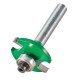 Trend C144AX8MMTC CraftPro Guided Slot Router Cutter 4mm Cut x 31.8mm Dia x 8mm Shank