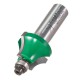 Trend C266X1/2TC CraftPro Guided Glazing Bar Router Cutter (Profile) 17mm Radius x 1/2 Shank