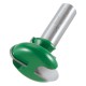 Trend C281X1/2TC CraftPro Drawer Pull Router Cutter 6mm Radius x 38mm Dia x 1/2 Shank