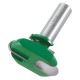 Trend C282X1/2TC CraftPro Drawer Pull Router Cutter 2mm R1 x 4mm R2 x 1/2 Shank