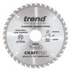 Trend CraftPro Thin Kerf Cordless Saw Blade - 165mm dia x 1.5 kerf x 30 bore 40T