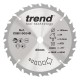 Trend Wood Circular Saw Blade - 190mm dia x 2.4 kerf x 20 bore 24T