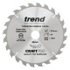 Trend CraftPro General Purpose Wood Saw Blade - 230mm dia x 2.6 kerf x 30 bore 24T