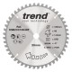 Trend Wood Cordless Mitre Saw Blade - 185mm dia x 1.6 kerf x 20 bore 48T