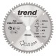 Trend Wood Cordless Mitre Saw Blade - 185mm dia x 1.6 kerf x 20 bore 60T