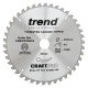 Trend CraftPro Crosscut Wood Mitre Saw Blade - 250mm dia x 3 kerf x 30 bore 42T
