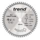 Trend Laminate / HPL Circular Saw Blade - 184mm dia x 2.6 kerf x 16 bore 56T