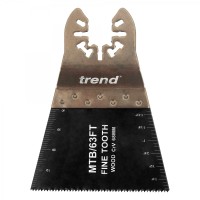 Trend MTB/63FT 5pc Universal 68mm Fine Tooth CrV Multi-Tool Blades