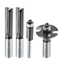 Trend TR/KFP/2 4pc Trade Kitchen Fitters Router Cutter Pack