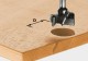 Festool 491070 Hinge Location Cutter - 15mm Dia x 8mm Shank HW