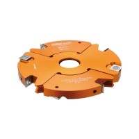 CMT 2pc Adjustable Grooving Cutter Head Set 150mm dia x 14-27 length x 30 bore