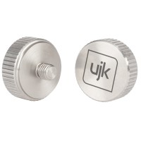 UJK Stainless Steel M8 Locking Knobs for Dog System (Pair) - 107036