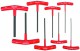 BONDHUS HTX80M T-Handle Hex Driver Set L6" - 8 pcs - 2mm-10mm, 15287