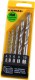 Famag 1593 Brad point drill bit TCT cylindrical shank Set of 5 pcs � 4-10 mm