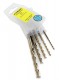 Famag Brad point drill bit HSS-G Set of 5 pcs � 3 4 5 6 8 mm