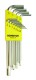 BONDHUS HLX12B Brite Guard Hex Allen Key Set - 12pcs - 0.050"-5/16", 16136